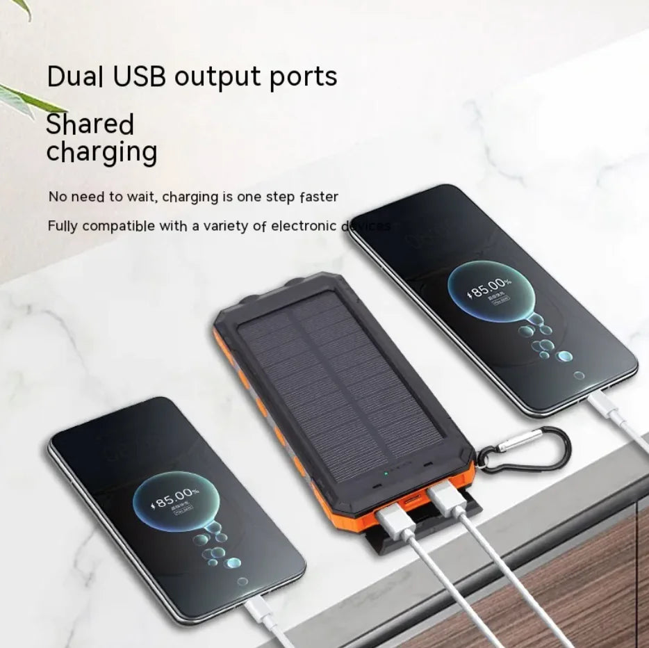 Solar Power Bank Waterproof